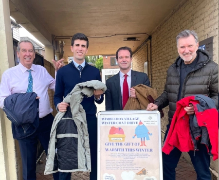 THANK YOU! TOGETHER WE HAVE COLLECTED MORE THAN 700 COATS IN THIS YEAR’S WINTER COAT DRIVE